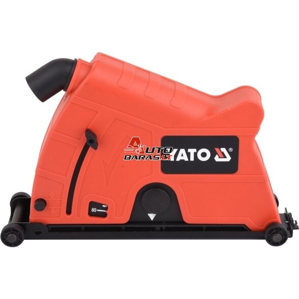 YATO Šlifuoklio pjovimo apsauga nuo dulkių M14, Ø230mm 1
