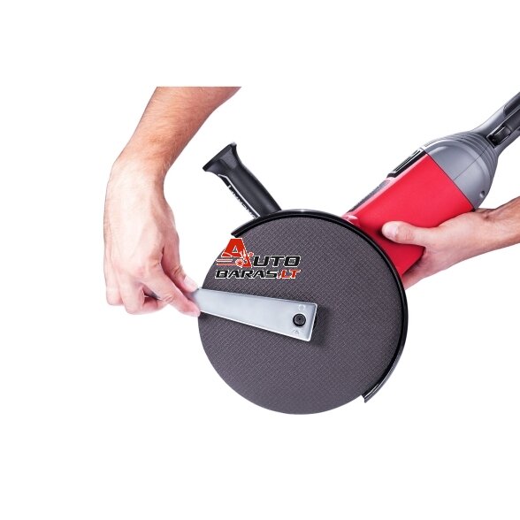 WORCRAFT Šlifuoklis kampinis 230mm 2400W AG24-230B 3