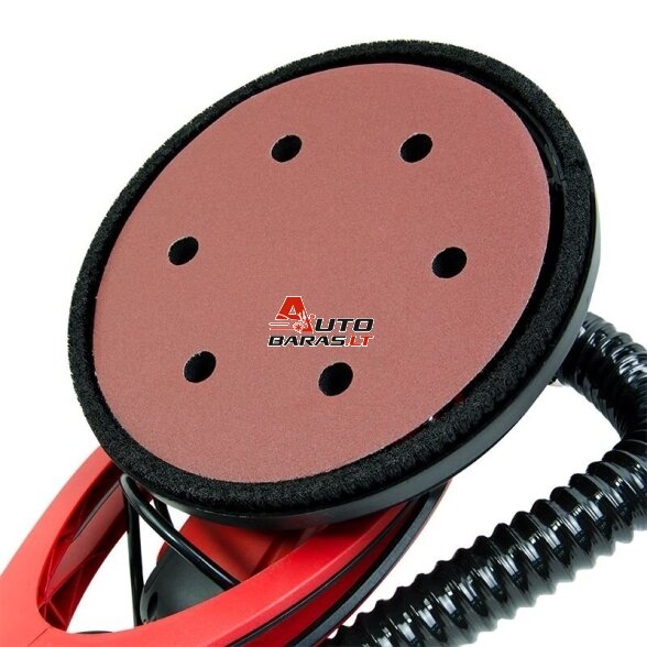 WORCRAFT Šlifuoklis "Žirafa" luboms ir sienoms su nutraukimu 215mm 900W 230V 2