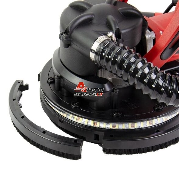 WORCRAFT Šlifuoklis "Žirafa" luboms ir sienoms su nutraukimu 215mm 900W 230V 3