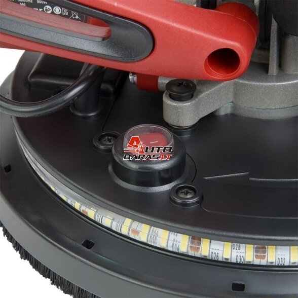 WORCRAFT Šlifuoklis "Žirafa" luboms ir sienoms su nutraukimu 215mm 900W 230V 5