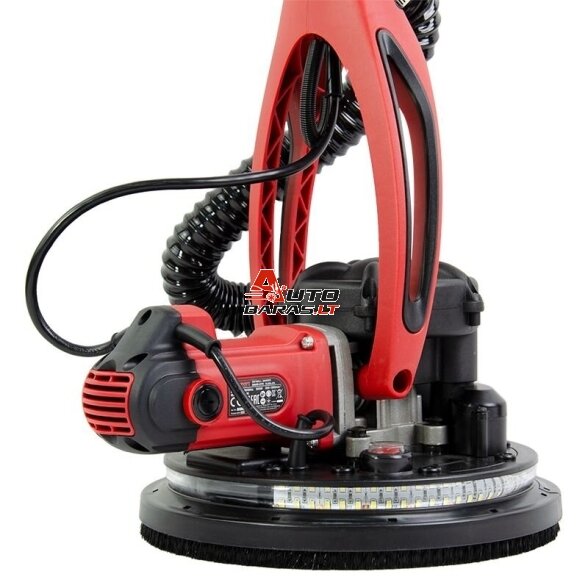 WORCRAFT Šlifuoklis "Žirafa" luboms ir sienoms su nutraukimu 215mm 900W 230V 7