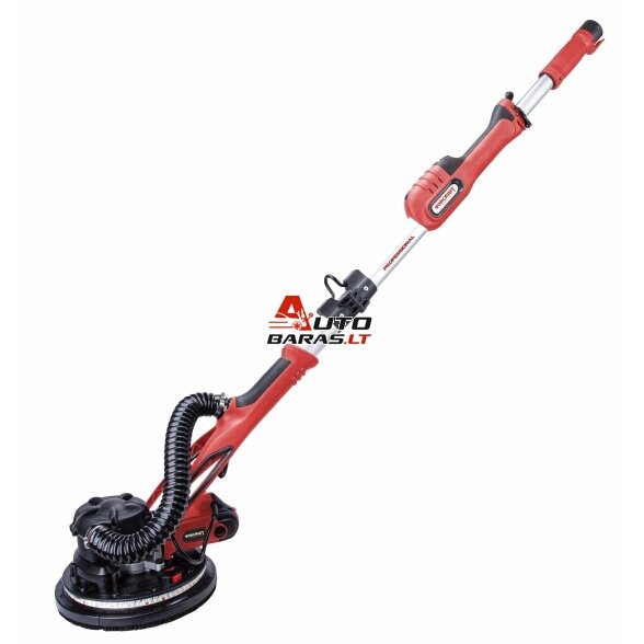 WORCRAFT Šlifuoklis "Žirafa" luboms ir sienoms su nutraukimu 215mm 900W 230V