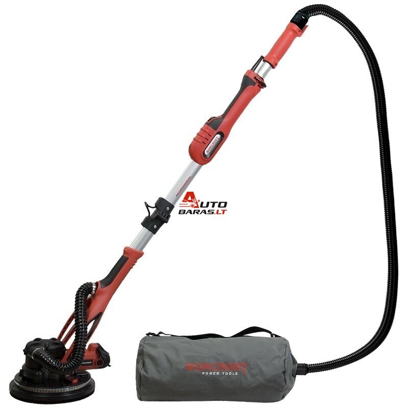 WORCRAFT Šlifuoklis "Žirafa" luboms ir sienoms su nutraukimu 215mm 900W 230V 1