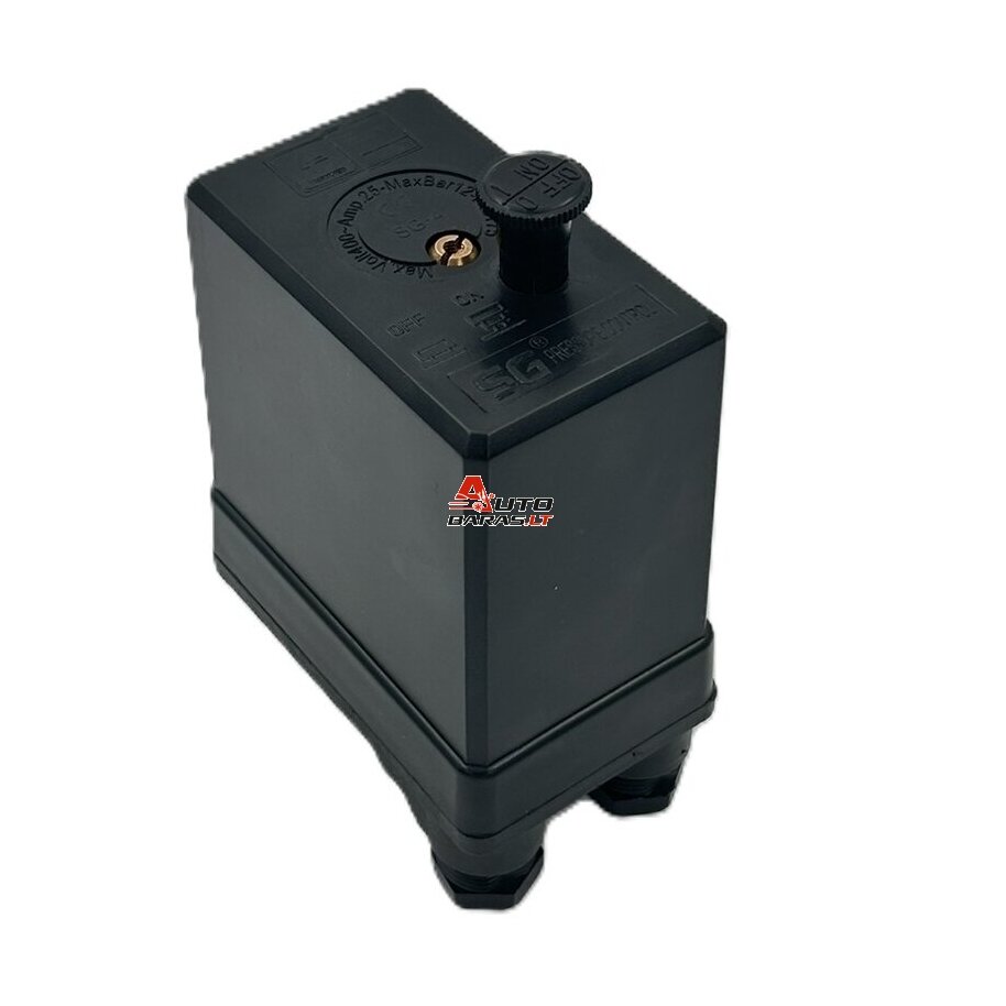 Slėgio jungiklis kompresoriui 4-12.5bar 400V 3PH