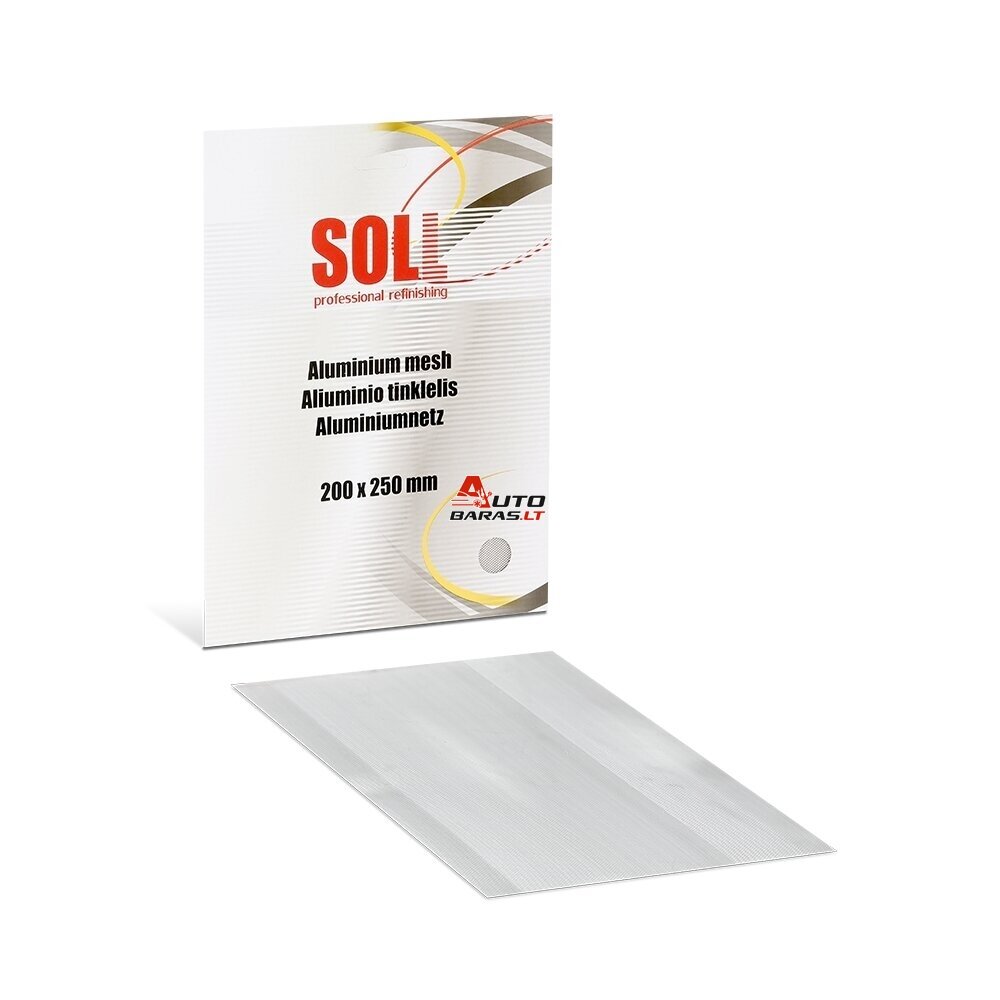 SOLL Aliuminio tinklelis 200 x 250 mm