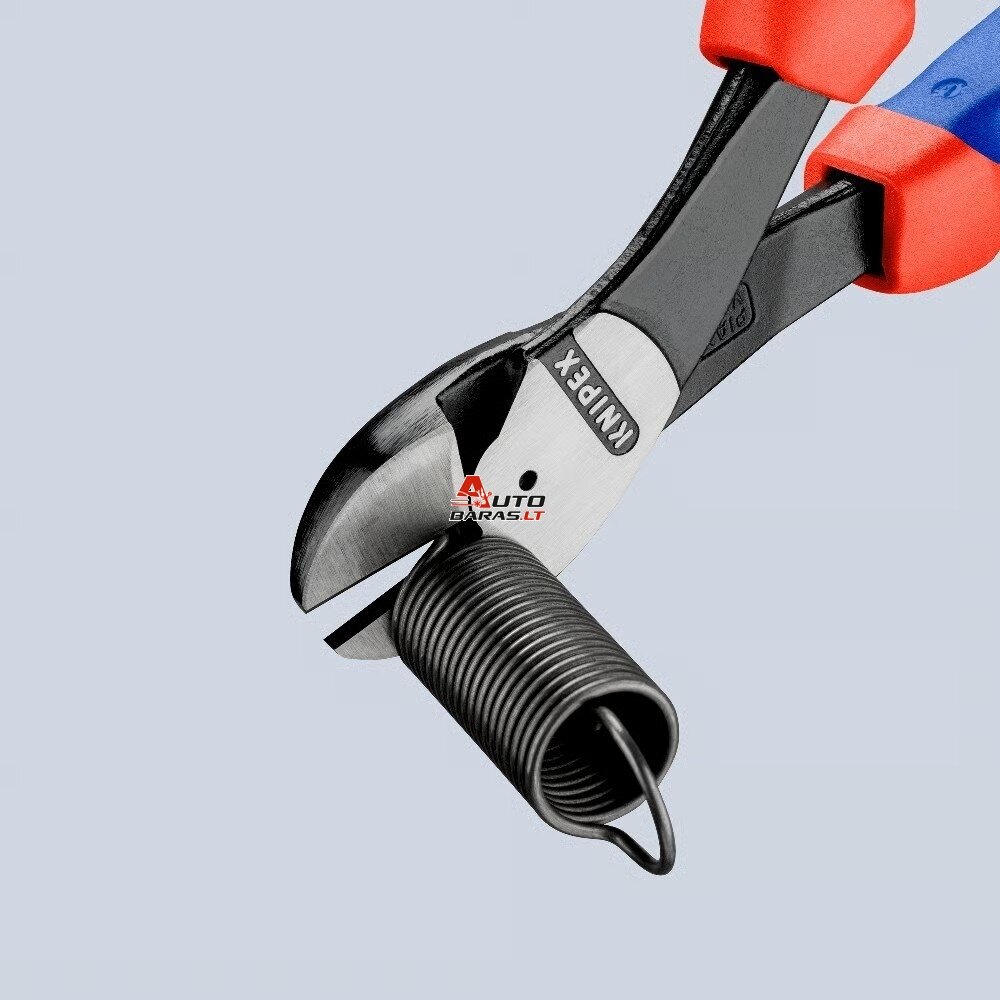 Šoninio kirpimo jėgos replės (ergonomiška rankena) 250mm KNIPEX 7
