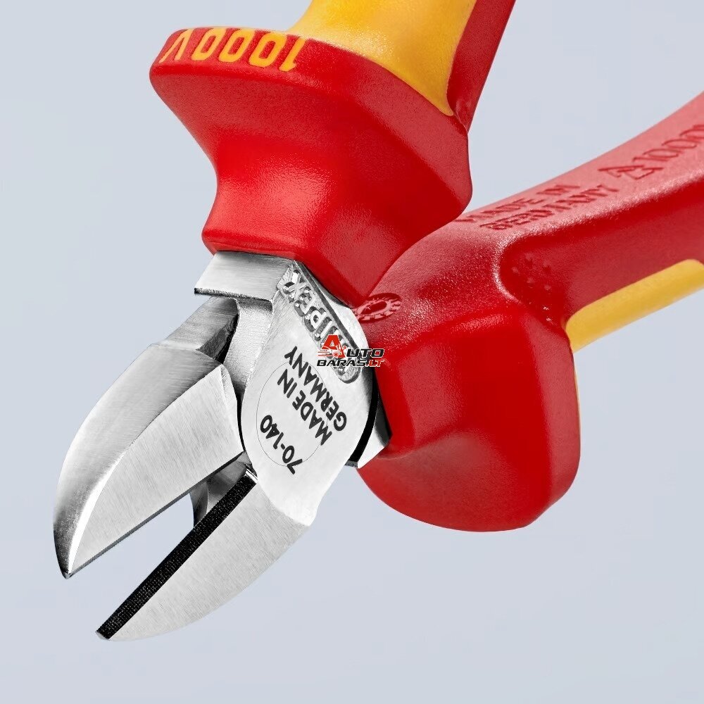 Šoninio kirpimo replės elektrikui 140mm (1000V) KNIPEX 6