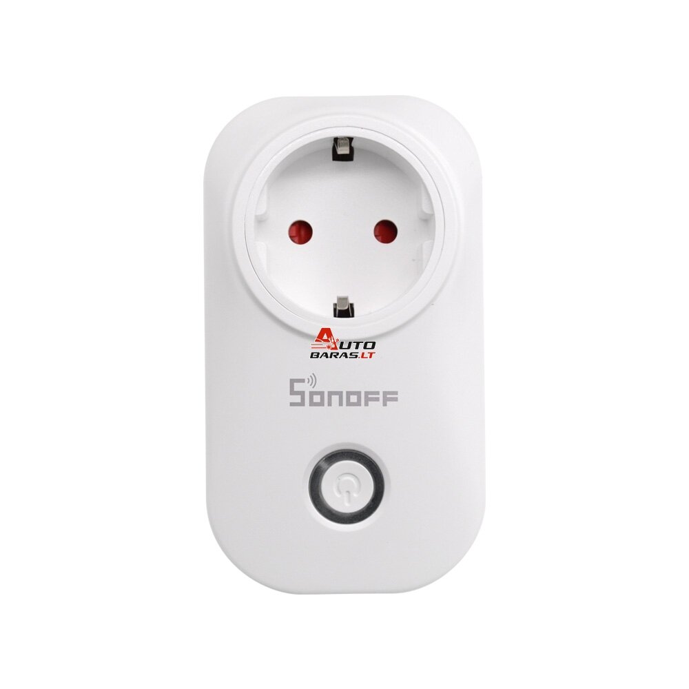 SONOFF Wi-Fi elektros lizdas S20