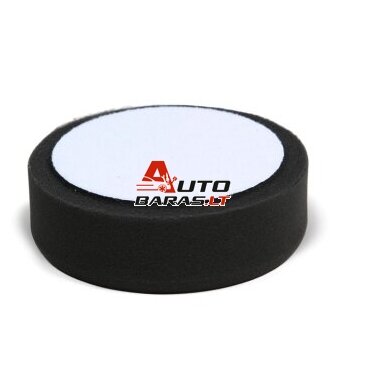 SOLL Poroloninis poliravimo diskas velcro pagrindu, juodas 150x50mm