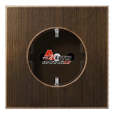 Socket with grounding JUNG ME1520C (brass color)