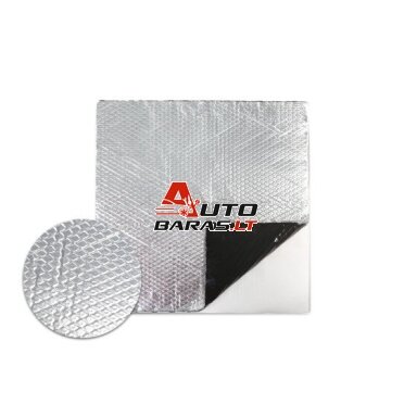 SOLL DENSO Vibroizoliacinė plokštė su aliuminio folija 500×500×2.1 mm