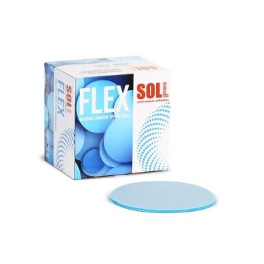 SOLL FLEX Daugiaskylis šlifavimo diskas su porolono pagrindu, 150 mm, P-1500 SOLL FLEX Daugiaskylis šlifavimo diskas su porolono pagrindu, 150 mm, P-1500