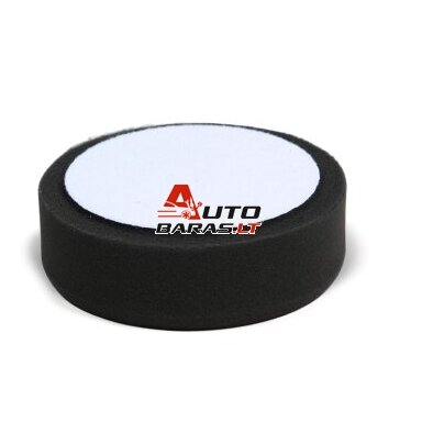 SOLL Poroloninis poliravimo diskas velcro pagrindu, juodas 150x50mm
