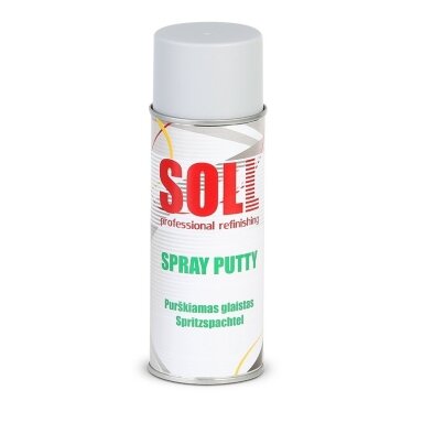 SOLL Purškiamas glaistas aerozolyje,spalva pilka 400ml SOLL Purškiamas glaistas aerozolyje,spalva pilka 400ml