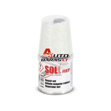 SOLL REP Kėbulo remonto rinkinys 0.25kg. SOLL REP Kėbulo remonto rinkinys 0.25kg.
