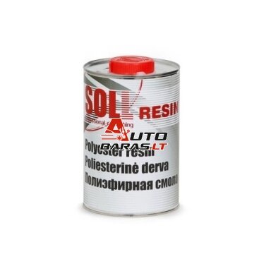 SOLL RESIN Poliesterinė derva 1kg SOLL RESIN Poliesterinė derva 1kg