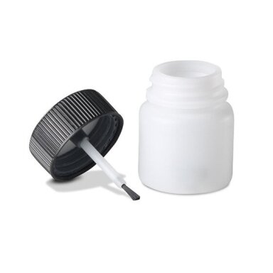 SOLL TB02 Plastikinis buteliukas dažams su teptuku 30ml