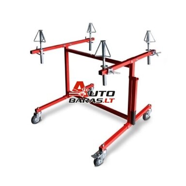 SOLL Wheel Master Paint Stand - Stovas ratlankiams 83cm x 83cm x 78cm SOLL Wheel Master Paint Stand - Stovas ratlankiams 83cm x 83cm x 78cm