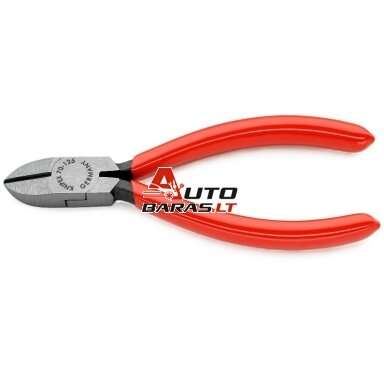 Šoninio kirpimo replės 125mm KNIPEX Šoninio kirpimo replės 125mm KNIPEX