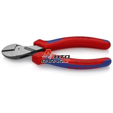 Šoninio kirpimo replės 160mm X-Cut KNIPEX