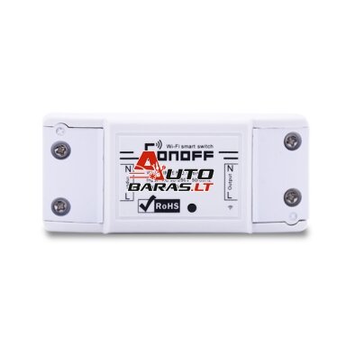 SONOFF BASIC išmanus kontroleris skirtas valdyti įrenginius