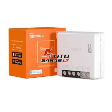 SONOFF belaidis zigbee išmanusis jungiklis SONOFF belaidis zigbee išmanusis jungiklis