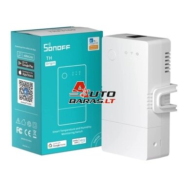 SONOFF Temperatūros ir drėgmės išmanusis jungiklis THR316D