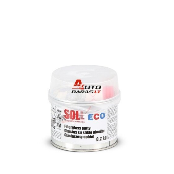 SOLL ECO Glaistas su stiklo pluoštu, spalva žalia 0.2kg
