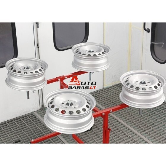 SOLL Wheel Master Paint Stand - Stovas ratlankiams 83cm x 83cm x 78cm 1