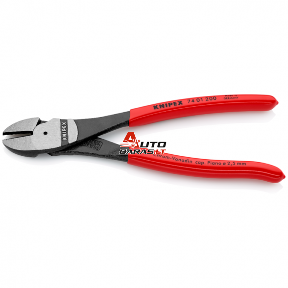 Šoninio kirpimo jėgos replės 200mm KNIPEX 1