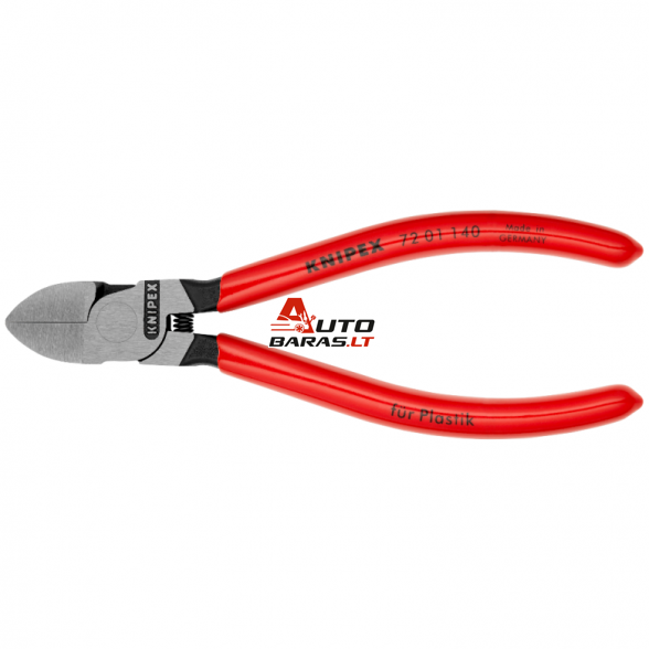 Šoninio kirpimo replės plastikams 140mm KNIPEX 2