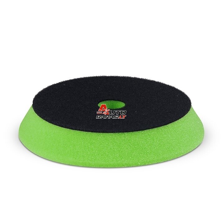 SOLL DA Poroloninis poliravimo diskas velcro pagrindu, žalias/salotinis VIDUTINIS 150mm / 125mm x 25mm