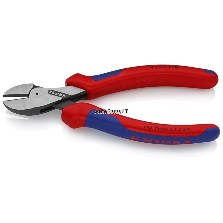 Šoninio kirpimo replės 160mm X-Cut KNIPEX 1