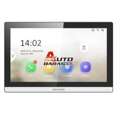 SP telefonspynės monitorius Hikvision DS-KH6350-TE1 (Juoda su balta apačia) SP telefonspynės monitorius Hikvision DS-KH6350-TE1 (Juoda su balta apačia)