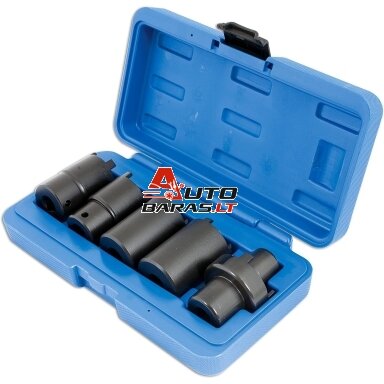 Specializuotų galvučių rinkinys Mercedes važiuoklės remontui 1/2" (5vnt.) Specializuotų galvučių rinkinys Mercedes važiuoklės remontui 1/2" (5vnt.)