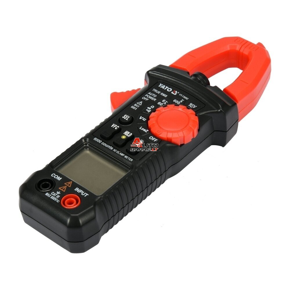 YATO Srovės matavimo replės AC/DC 600A 1