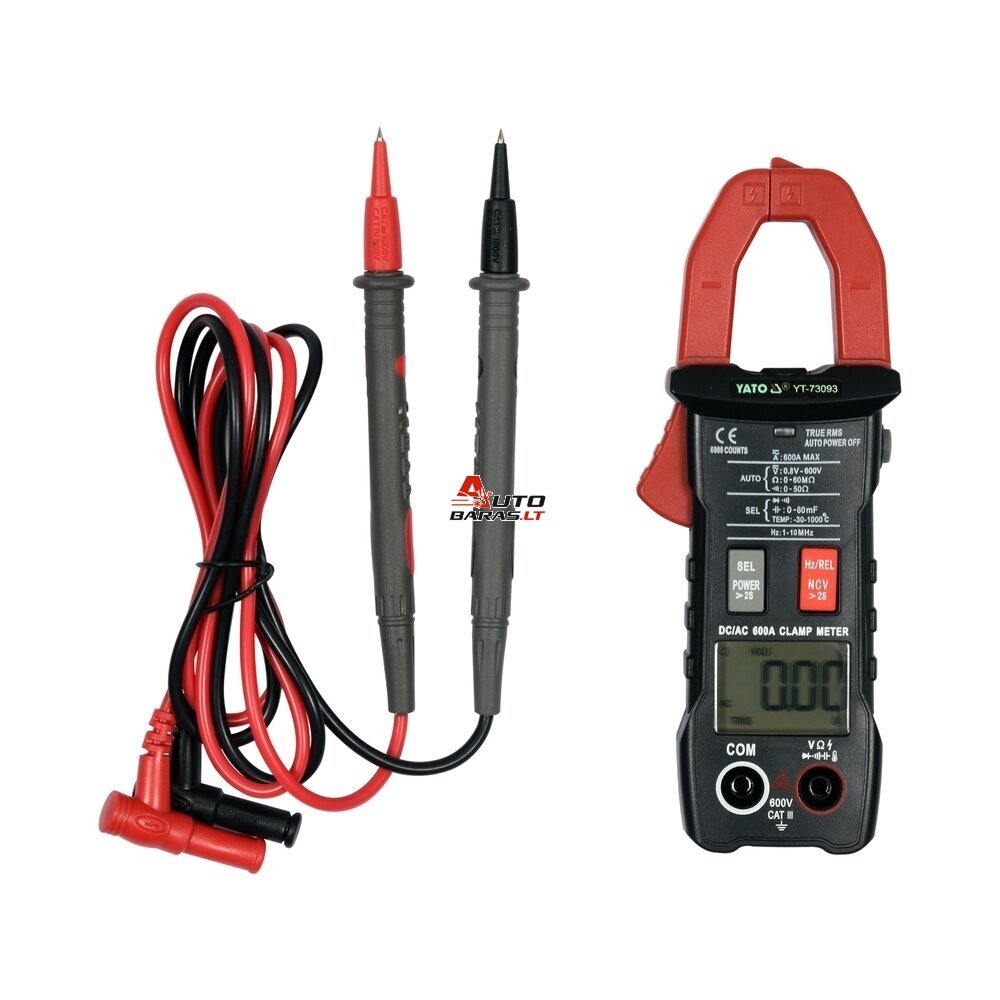 YATO Srovės matavimo replės automatinės AC/DC 600A 3