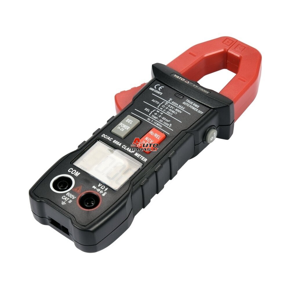 YATO Srovės matavimo replės automatinės AC/DC 600A 2