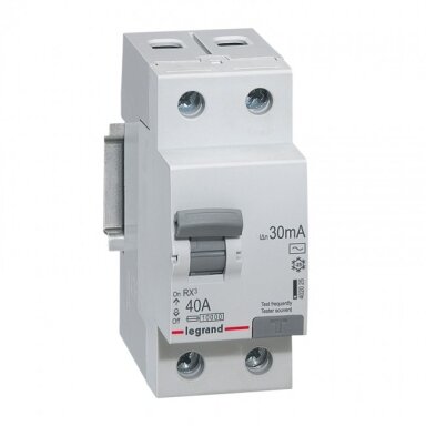 Srovės nuotekio relė RCD RX Legrand 402025