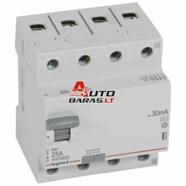 Srovės nuotekio relė RCD RX Legrand 402062