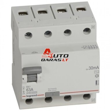 Srovės nuotekio relė RCD RX Legrand 402064