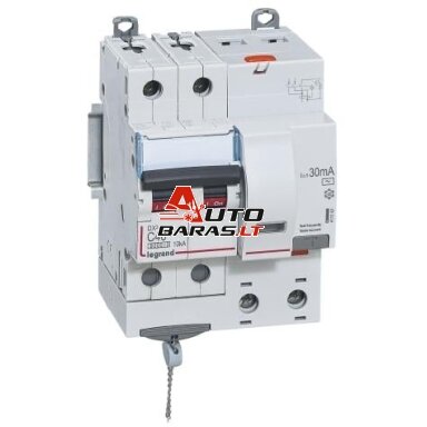 Srovės nuotekio relė su automatiniu jungikliu Legrand 411162 (C, 40A, 4P, 30mA, 230V)