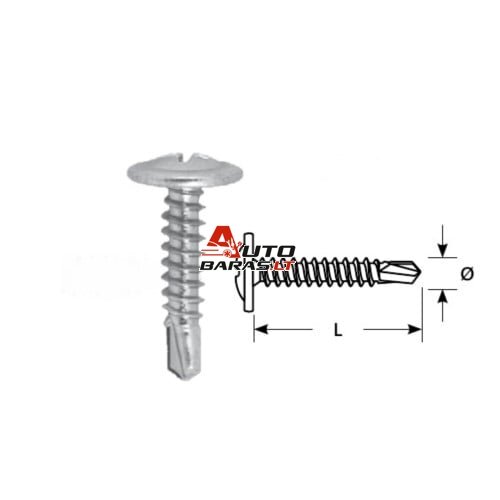 Sraigtas su grąžteliu STARFIX WT 4.2x25/F (36vnt)