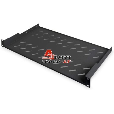 Stacionari lentyna 19" 1U L250 (juoda) Stacionari lentyna 19" 1U L250 (juoda)