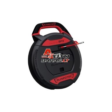 Stiklo audinio pratraukėjas Runpotec 10193 (3mm, 30m) Stiklo audinio pratraukėjas Runpotec 10193 (3mm, 30m)