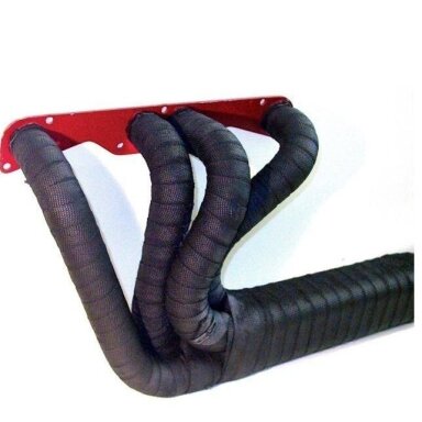 Stiklo pluošto termoizoliacija išmetimo sistemai 15m x 5cm (1mm storio) iki 800 laipsnių Stiklo pluošto termoizoliacija išmetimo sistemai 15m x 5cm (1mm storio) iki 800 laipsnių