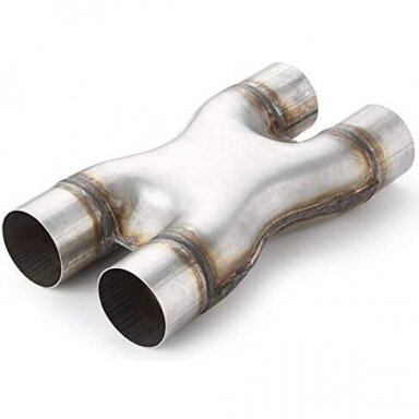 STRAIGHTFLOW Stainless steel connector X-PIPE