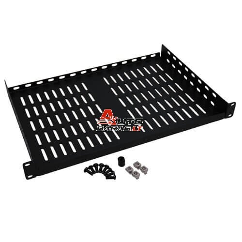 Stacionari lentyna 19" 1U L450 (juoda)