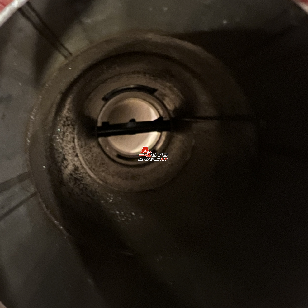 "STEEL" Exhaust systems - apvalus bakelis su sklende 1in / 1 out 63mm 5
